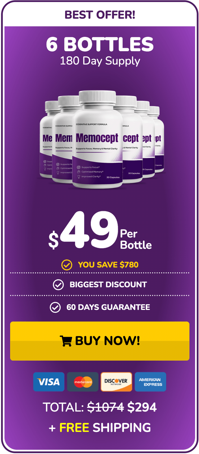 memocept buy now 6 bottles